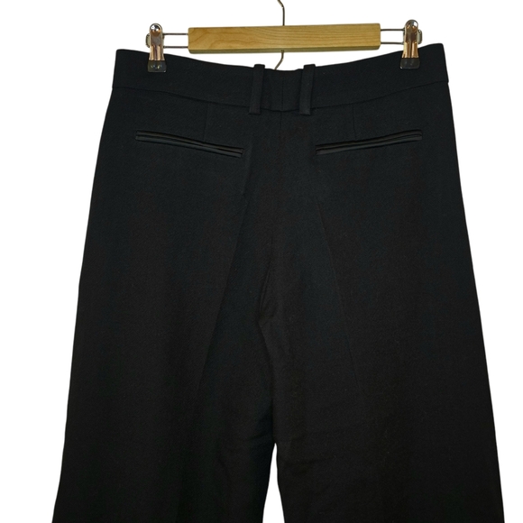 Zara Limited Edition Sateen Hem Wool Pants - Picture 10 of 11